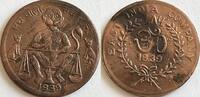 1/2e anna 1839 East Indian Compagny  SS