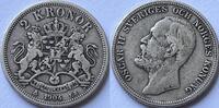 Sweden two krona 1904 Oscar II (1872-1907) SS- 32,00 EUR  + 9,00 EUR frais d'envoi