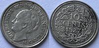 Nederland tien cent 1927 VZ 39,00 EUR  + 9,00 EUR frais d'envoi