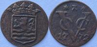 VOC Zeeland 1/2e duit 1772 SS 25,00 EUR  + 4,00 EUR frais d'envoi