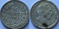 Nederland tien cent 1862 SS 125,00 EUR  + 16,00 EUR frais d'envoi
