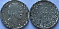 Nederland tien cent 1871 SS 60,00 EUR  + 9,00 EUR frais d'envoi
