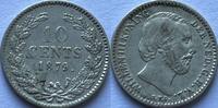 Nederland tien cent 1879 SS 39,00 EUR  + 9,00 EUR frais d'envoi
