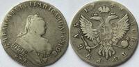 Russia (moscow) rouble 1748 Elisabeth I (1741-1761) rare S 295,00 EUR  + 16,00 EUR frais d'envoi