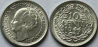 Nederland tien cent 1944ES AU/UNC 30,00 EUR  + 9,00 EUR frais d'envoi