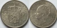 Nederland 2,5 gulden 1939 AU 49,00 EUR  + 9,00 EUR frais d'envoi