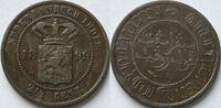 Nederlands-Indi&euml; 2,5 cent 1899 SS 12,00 EUR  + 4,00 EUR frais d'envoi