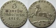German States (Hannover) 3 mariengroschen 1819 Georg III (1760-1820) SS- 20,00 EUR  + 4,00 EUR frais d'envoi
