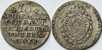 German States (Mecklenburg-Schwerin) 16 shilling 1764 tooled SS 65,00 EUR  + 9,00 EUR frais d'envoi