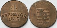 German States (Saxony-Weimar-Eisenach) 4 pfennig 1812 Carl August (1775-... 25,00 EUR  + 4,00 EUR frais d'envoi