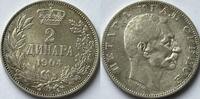 Serbia two dinar 1904 SS 32,00 EUR  + 9,00 EUR frais d'envoi