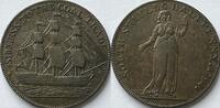 England (South Shields) halfpenny token 1794 SS 39,00 EUR  + 9,00 EUR frais d'envoi