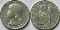 Nederland een gulden 1892 SS- 39,00 EUR  + 9,00 EUR frais d'envoi