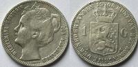 Nederland een gulden 1908 SS- 32,00 EUR  + 9,00 EUR frais d'envoi
