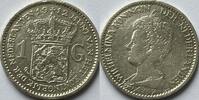 Nederland een gulden 1912 SS 39,00 EUR  + 9,00 EUR frais d'envoi