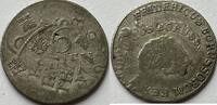 German States (Prusia) 1/6e thaler big misstrike! -