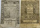 Rhode Island ten shilling 1786 VF