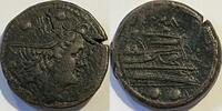 Roman Republic AE sextans ND (217-215 BC) VF
