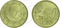 Vatikan 50 Cent Vatikan 50 Cent 2013 Umlaufmünze Papst Benedikt XVI. -