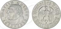 Drittes Reich 2 Reichsmark Drittes Reich 2 RM 1933 G ss 450. Geburtstag Martin Luther -