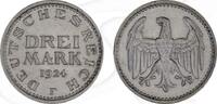 Deutschland (Weimarer Republik) 3 Mark Weimarer Republik 3 Mark 1924 F ss-vz Umlaufmünze -