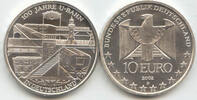 Deutschland 10 Euro BRD 10 Euro Silber 2002 D 100 Jahre U-Bahn st -