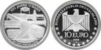 Deutschland 10 Euro BRD 10 Euro Silber 2002 D 100 Jahre U-Bahn PP (Spgl) -