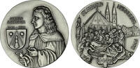 NÜRNBERG 500 Jahre Landauer Epitaph 1992 Medaille - NÜRNBERG 500 Jahre Landauer Epitaph 1992 -