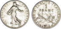 Frankreich 1 Franc 1914 Frankreich sehr schön - vorzüglich 10,60 EUR prix TTC + 9,90 EUR frais d'envoi