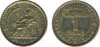 Frankreich 1 Franc 1920 Frankreich sehr schön 7,50 EUR prix TTC + 9,90 EUR frais d'envoi