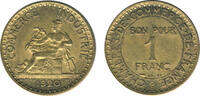 Frankreich 1 Franc 1920 Frankreich vz-unc 25,00 EUR prix TTC + 9,90 EUR frais d'envoi