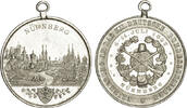 NÜRNBERG XII. Deutsches Bundesschießen 1897 Medaille - NÜRNBERG XII. Deutsches Bundesschießen 1897 -