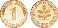 Deutschland 1 Pfennig 1990 Deutschland circuliert 0,30 EUR prix TTC + 9,90 EUR frais d'envoi