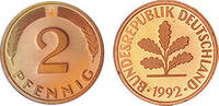 Deutschland 2 Pfennig Deutschland -