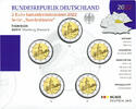 Deutschland 5x 2 Euro Deutschland -