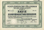 Vogtländische Tüllfabrik AG Vogtländische Tüllfabrik AG -