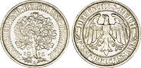 Weimarer Republik 5 Reichsmark Weimarer Republik -