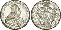 Messing NP vom  Reichstaler 1721 Habsburg Habsburg vorzüglich