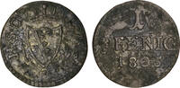 Sachsen-Coburg-Saalfeld, Herzogtum 1 Pfennig Sachsen-Coburg-Saalfeld, Herzogtum -