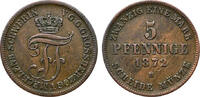 Mecklenburg-Schwerin, Herzogtum 5 Pfennig Mecklenburg-Schwerin, Herzogtum -