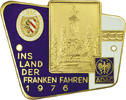 NÜRNBERG 1976 AUTOMOBILPLAKETTE NÜRNBERG 1976 AUTOMOBILPLAKETTE -