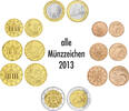Deutschland Euro-KMS 2013 5 x 3,88 Euro Deutschland Euro-KMS 2013 -