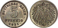 Jaeger 297 5 Pfennig 1921 Jaeger 297 sehr schön 1,00 EUR prix TTC + 9,90 EUR frais d'envoi
