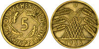 Jaeger 316 5 Reichspfennig 1936 Jaeger 316 sehr schön 1,00 EUR prix TTC + 9,90 EUR frais d'envoi
