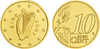 Irland 10 Cent 2007 Irland bankfrisch 1,50 EUR prix TTC + 9,90 EUR frais d'envoi