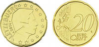 Luxemburg 20 Cent 2014 Luxemburg bankfrisch 1,00 EUR prix TTC + 9,90 EUR frais d'envoi
