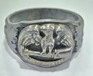 Deutsches Reich Deutschland 1. Weltkrieg Militaria 1918 Ring Fingerring Balkan Feldzug Adler Soldatenring TTB