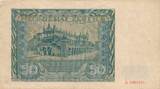 Polen 50 Zlotych Zloty 1941 Banknote TTB-, kleine Einrisse