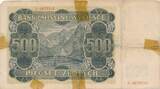 Polen 500 Zlotych Zloty 1941 Banknote IV, TB. Riss
