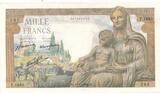 Frankreich 1000 Franc 1942 Banque de France, Nr. 281